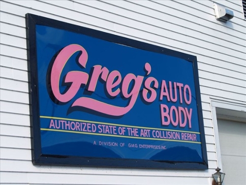 gregs autobody logo